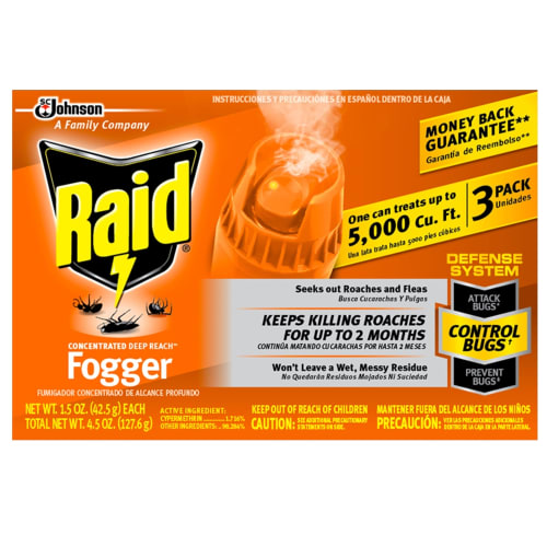 Raid® Concentrated Deep Reach Fogger, 1.5oz